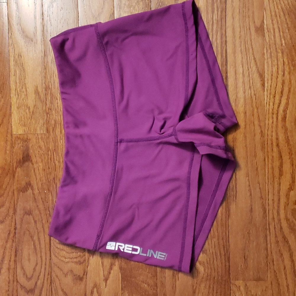 Red Line booty shorts, purple! Women's S